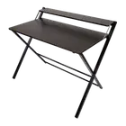 Randy & Travis Machinery Folding Desk with Shelf Computer Laptop PC Table Side H