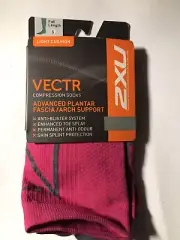 2XU Vectr Light Cushion Full-Length Compression Socks - 2024 Small