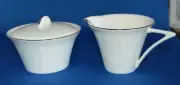 Mikasa Ovation Sugar and Creamer