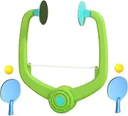 Mwqpgyh Door Table Tennis Game,Adjustable Table Tennis Doorway Trainer - Beginners Train Table Tennis Skills Parent-Child Interaction Game for Living Room