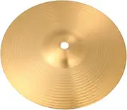 Yardwe Brass Crash Ride Hi Hat Cymbals Durable Brass Cymbal for Beginners Professional Players Percussion Instrument with Traditional Finish
