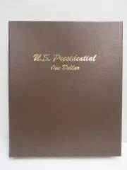 Dansco Coin Album #7184 Presidential Dollars 2007-2016 No Proofs (P&D Mints)