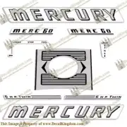 Mercury 1963 6HP Outboard Engine Decals