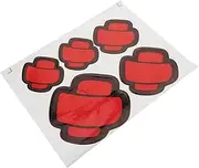 GRIRIW 1 Set Funny Car Stickers Durable Auto Exterior Decor Easy Install Variety of No Residue Removal for Trucks Motorcycles Unique Patch Pattern Designs