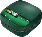 Period Bag,Sanitary Napkin Storage Bag,Billiard Balls Colorful,Tampon Holder for Purse