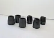 REBOUNDER RUBBER LEG TIPS HEAVY DUTY WITH STEEL WASHER 6 PACK MINI TRAMPOLINE