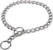 SGODA Chain Dog Training Choke Collar, 28 in, 4.0 mm