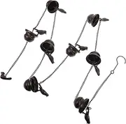 Unique Bird Wind Chime Pendant Iron Rain Chain for Downspout Rustic Garden Decorati