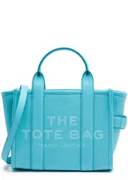 Marc Jacobs The Tote Mini Leather Tote - Bright Blue One Size