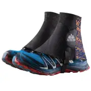 E941 Protective Sandproof For Triathlon Marathon Hiking Reflective Black Orange Shoe Covers