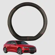 Steering Wheel Cover for Audi A3 S3 RS3 2003-2013 (8P) 38CM - D-Shape