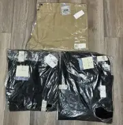Three Pair New Dockers Men's Big & Tall Easy Khaki Pants And 2 Black 60x32 Lot