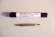 New - 9/64" 4-Flute Double End Carbide Ball End Mills Micrometal