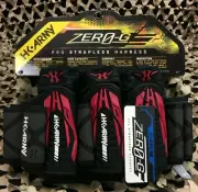 NEW HK Army Zero-G 2.0 3+2+4 Paintball Harness - Black/Red