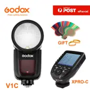 Godox V1-C 2.4G TTL HSS Camera Flash Speedlite with XPRO-C Trigger for Canon