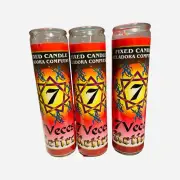 Veladora 7 Veces del Retiro, 7x Times Retirement - Go Away Fixed Candle.