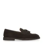 Doucal's Tassel-Detail Flat Shoes 43.5,42 Black