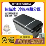 推薦🔥 車載冰箱 壓縮機制冷 車用20L 冷凍小型可結冰柜 轎貨車12V24V