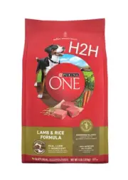 Purina ONE Plus Dog Food for Adult Dogs Protein Rich Natural Lamb & Rice 4lb