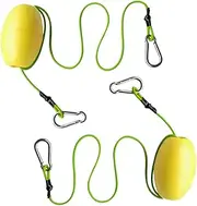 MOPHOEXII Drift Anchor Tow Throw Leash Line with EVA Buoy Float & Clip/Markers for Anchors at The Beach, Lake, or Sandbar Water