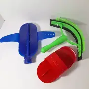curry washbrush, spray brush, and sweatscraper/comb all $8 and save on shipping!