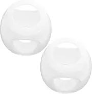MINAOLULUS 2pcs Childproof Door Handle Cover Collision Protector for Kitchen Bathroom Soft Safety Knob Door Lock Cover Scratch Protector