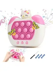 Pop Game Light Up Sensory Fidget Puzzle Toy Multiple Game Modes 3+