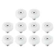 19mm Drawer Rollers, 10 Pack Plastic Drawer Pulley Bearing Small Pulley