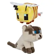 20cm Minecraft Plush Doll Rare Bee Soft Plush Stuffed Toys Gift Bees
