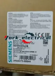 3RW4075-6BB44 One Siemens New Sealed Original Soft Starters 3RW4075-6BB44