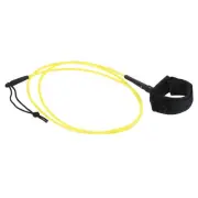 7ft x 5.5mm Surfboard Leash Straight Leashes Leg Rope Wrist String, Yellow