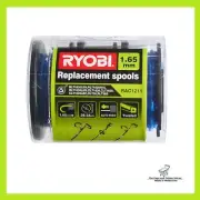 Ryobi Line Trimmer Spool And Line 3 Pack - 1.65mm Twist Line Suits 18v and 36v