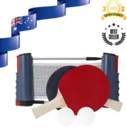 Table Tennis Net Ping Pong Set Retractable Net Rack Portable Ping Pong Net Rack