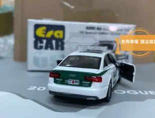 現貨 老周微影 Tiny Era Car Audi A6 奧迪 台灣限定 雙子出勤 台灣 交通警車 合金車 tomica