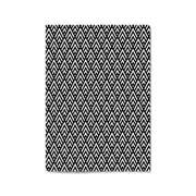 Geometric Pattern Abstract Black & White Wall Art #1