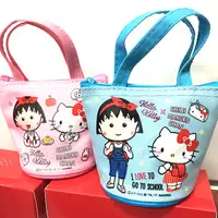 在飛比找PChome24h購物優惠-小丸子X HELLO KITTY_手提零錢包