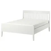 IDANÄS bed frame, white, Full/Double