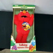 Tyco Sesame Street Talking Alphabet ABC Elmo Doll vintage 1995 Brand New