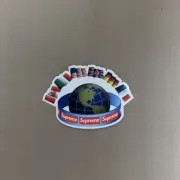 FW15 Supreme International World Flags Sticker