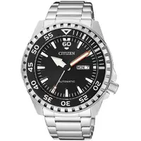 在飛比找ETMall東森購物網優惠-【CITIZEN 星辰】機械指針男錶 不鏽鋼錶帶 防水100