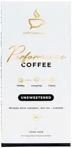 BEFORE YOU SPEAK Performance Coffee Unsweetened 4.5g x 30 Pack