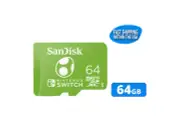 Sandisk 64GB MicroSD Memory Card for Nintendo Switch/OLED/Lite Consoles-Yoshi