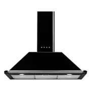 Smeg Victoria 90cm Canopy Rangehood - Black