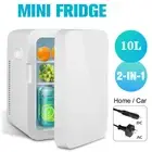 10L 2in1 Mini Fridge Portable Home Car Cooler&Warmer Small Drinks Bar Freezer AU