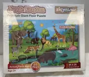 Jungle Kingdom Giant 2'x3' Floor Puzzle - 36”x24” 54 pieces Ages 3+