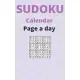 sudoku calendar page a day: Daily Sudoku Puzzle Calendar 2020