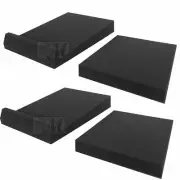 [2PACK] Studio Monitor Isolation Pads (IsoPad) Acoustic Foam Platform Stabilizer