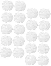 Anneome Sweat Pad Underarm Women's Padded Undershirt Armpit Shield for Women Discreet Breathable Stretchable Durable 20Pcs Pack