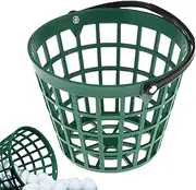 Gacqpli Golf Basket for Balls | Nylon Stackable Golf Ball Basket | Golfer Supplies, Space-Saving Storage Bin for Clubs, Driving Ranges, Backyard