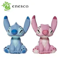 在飛比找PChome24h購物優惠-【正版授權】Enesco 史迪奇與安琪 調味料罐組 鹽罐 胡